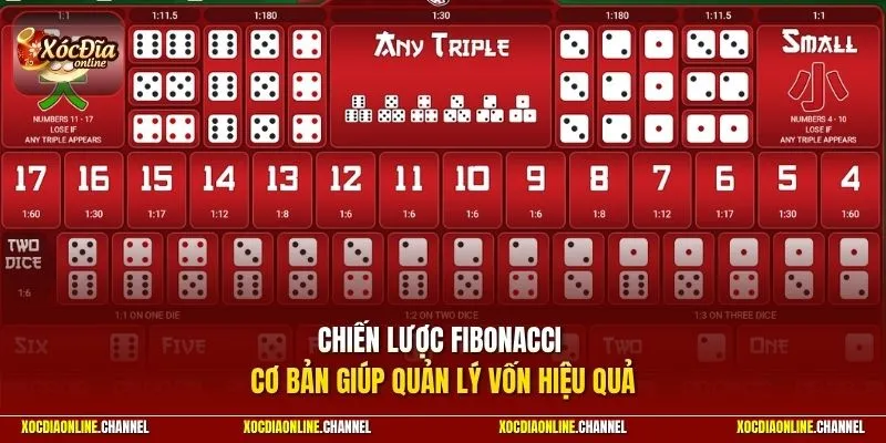 Chiến lược Fibonacci cơ bản giúp quản lý vốn hiệu quả
