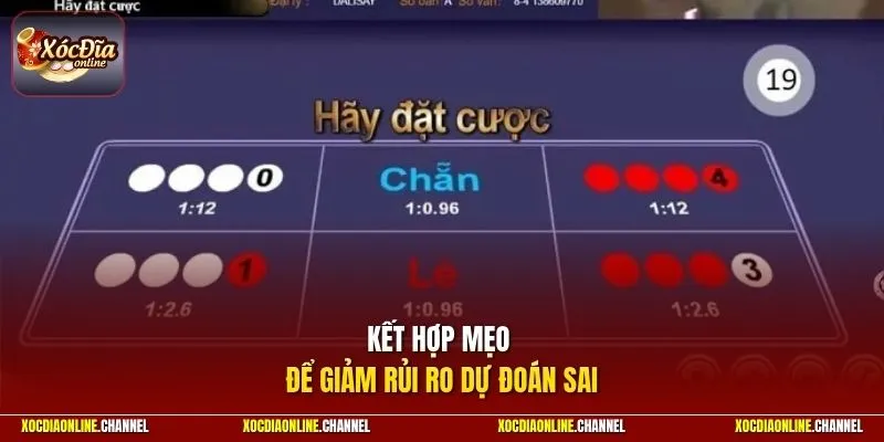 Kết hợp mẹo để giảm rủi ro dự đoán sai