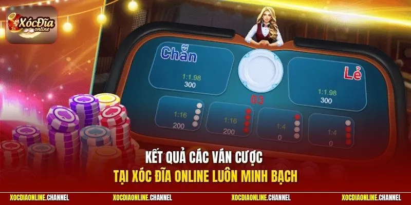 Kết quả các phiên cược xóc đĩa luôn ngẫu nhiên từ RNG