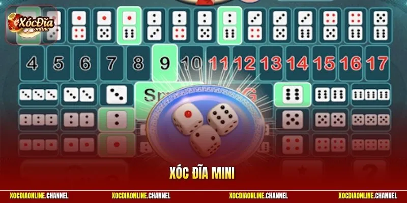 Xóc Đĩa Mini